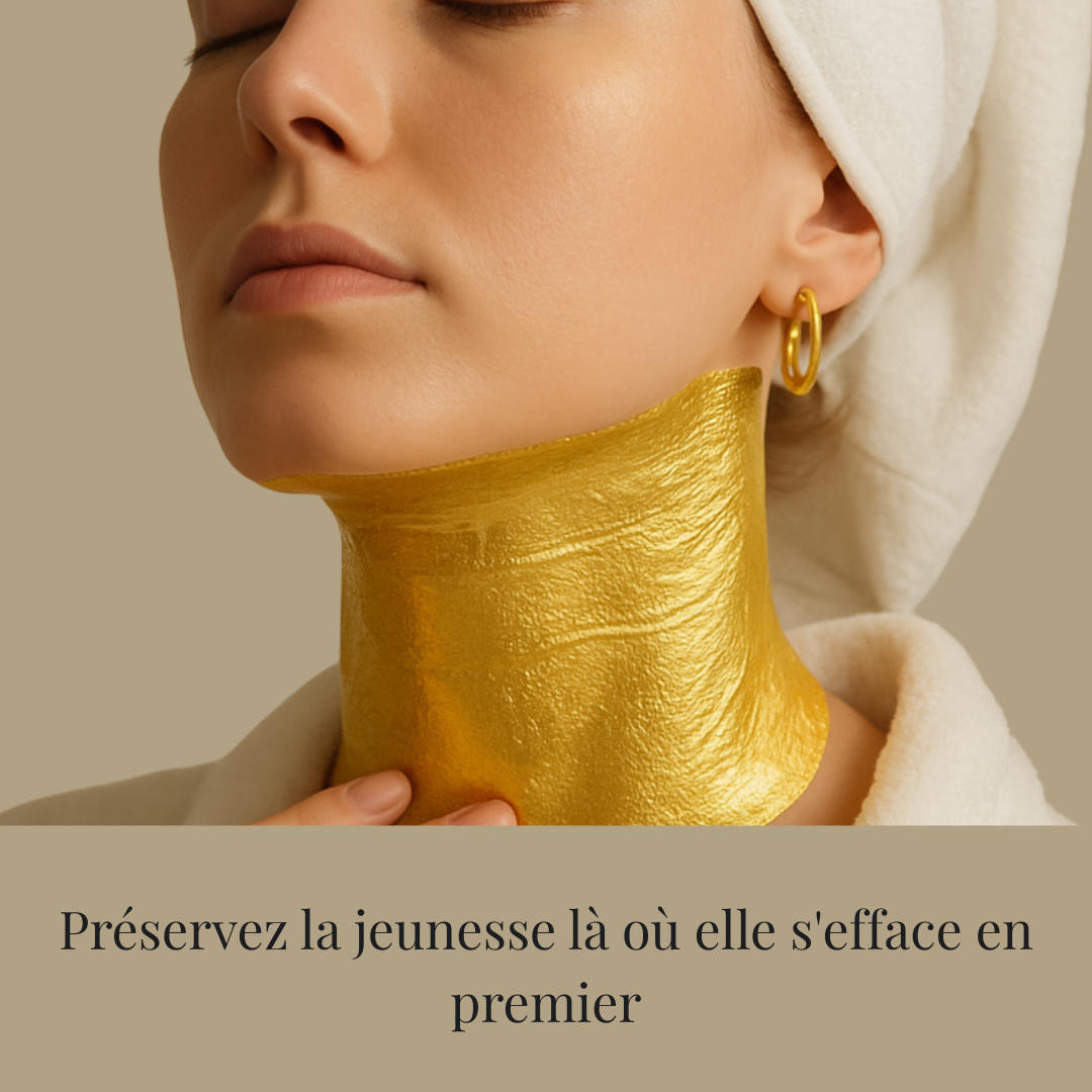 Masque pour le cou anti-âge à la Niacinamide